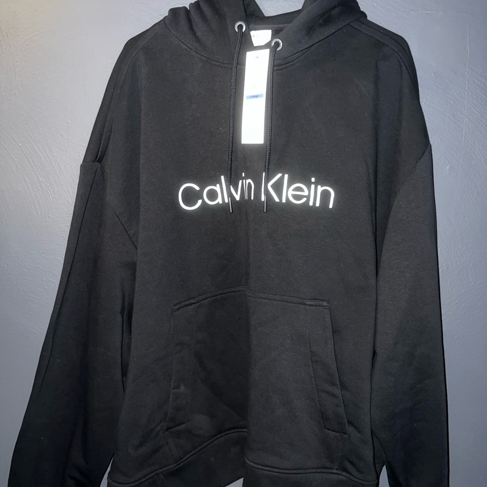 Calvin Klein Men's Black Hoodie